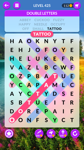 wordscapes search level 425
