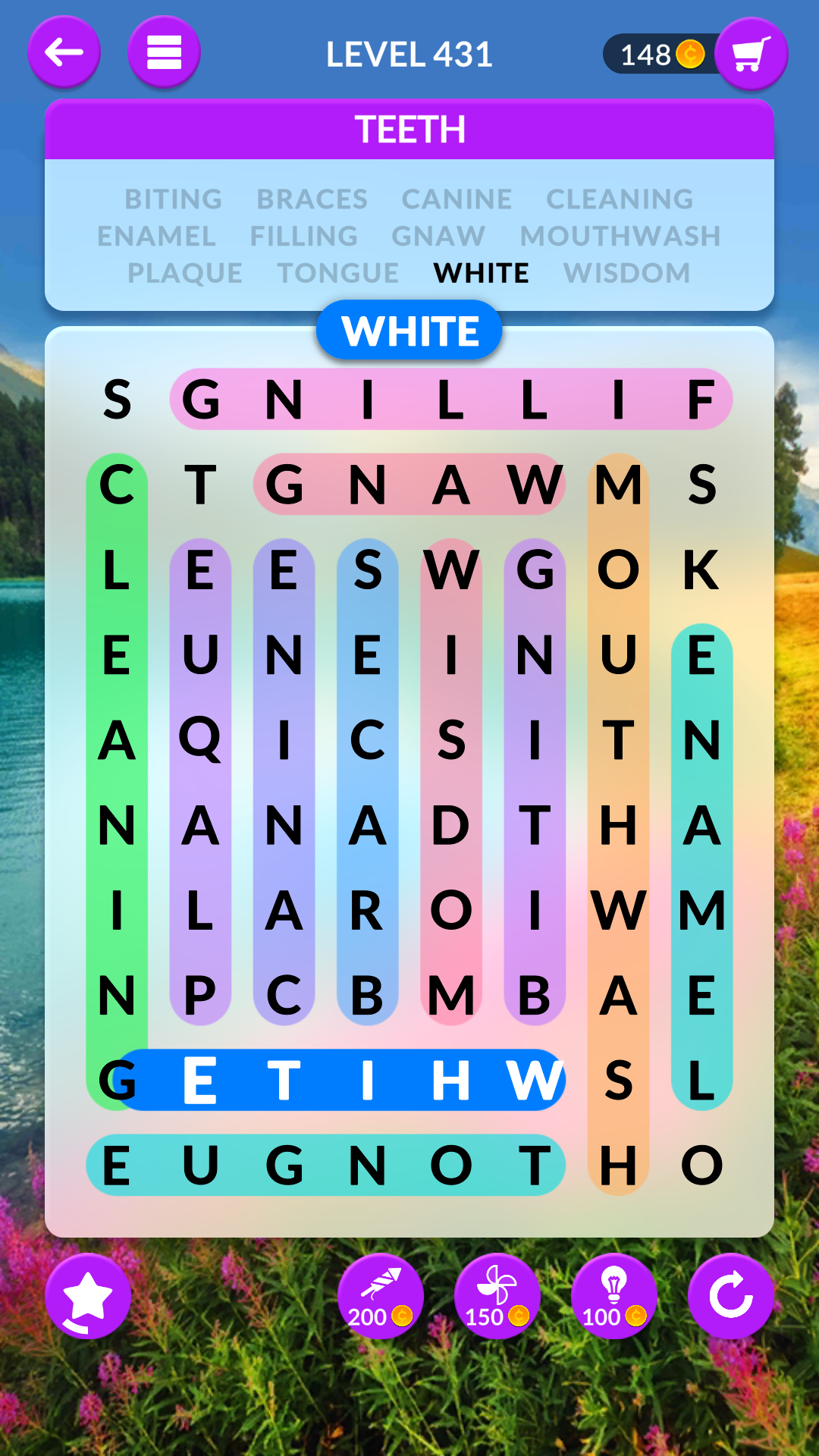 wordscapes search level 431