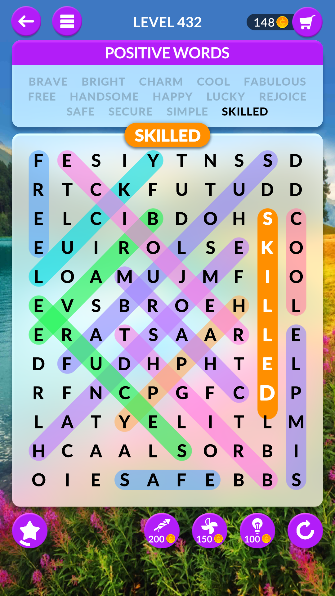 wordscapes search level 432