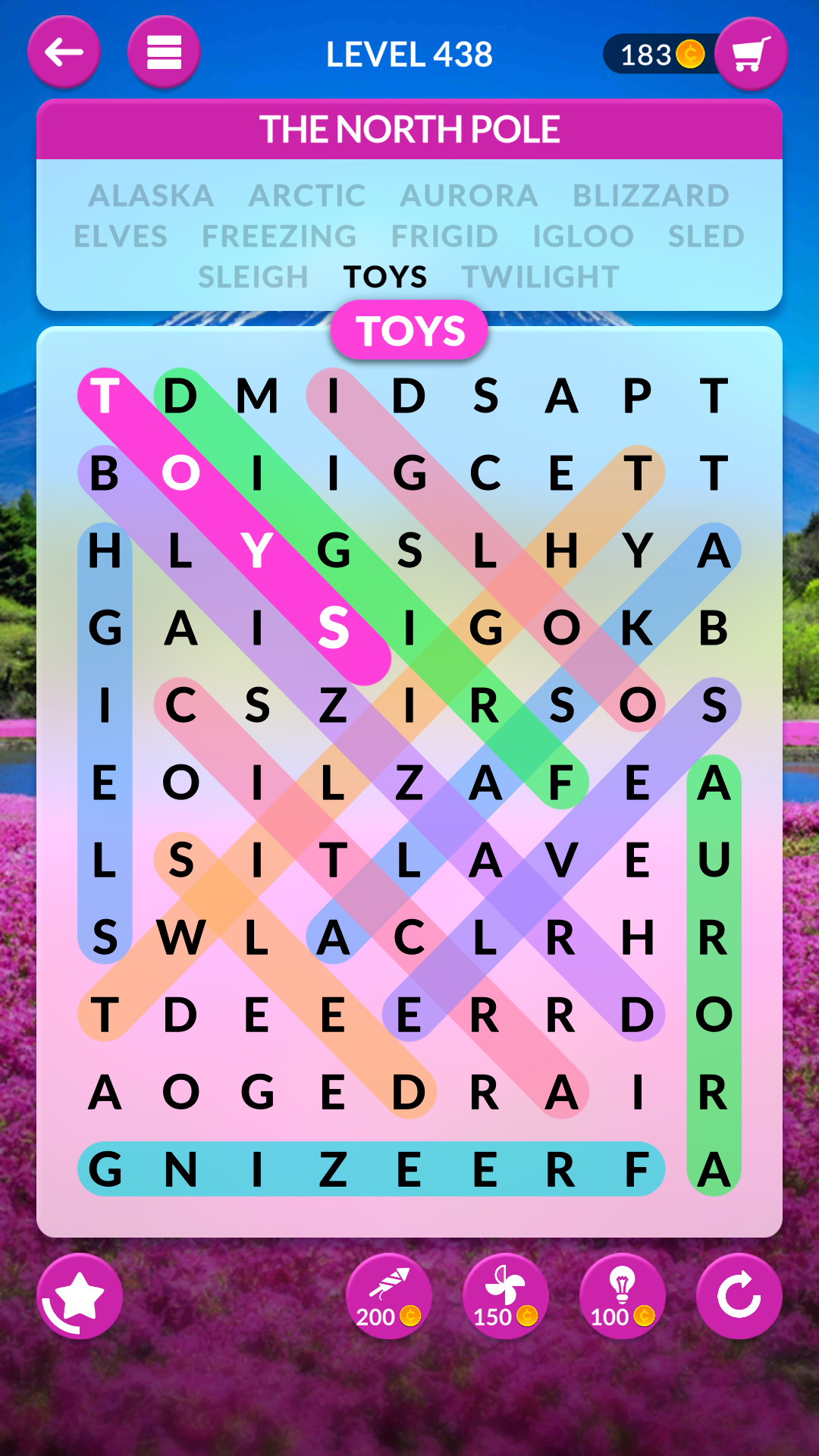 wordscapes search level 438