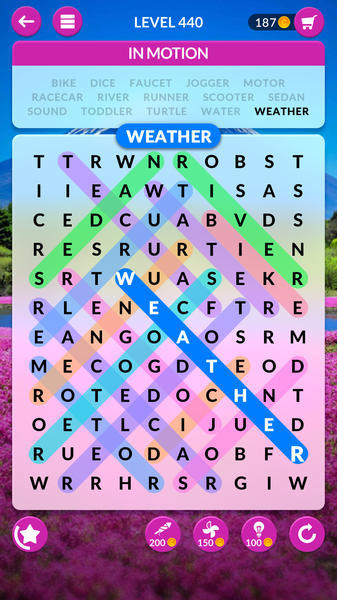 wordscapes search level 440