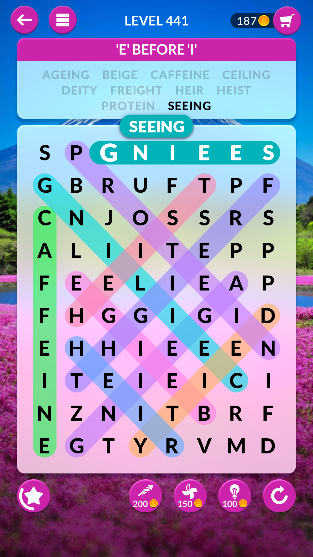 wordscapes search level 441