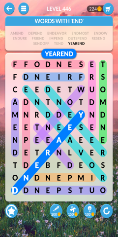wordscapes search level 446