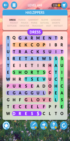 wordscapes search level 448