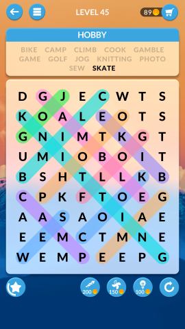wordscapes search level 45