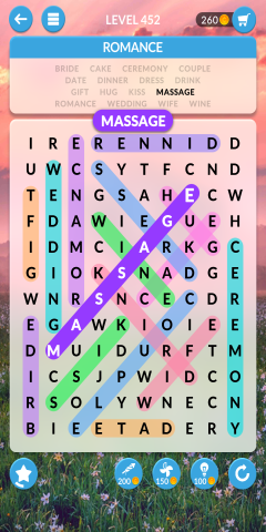 wordscapes search level 452