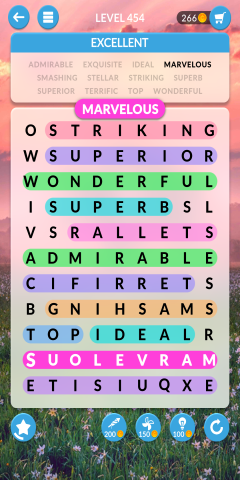 wordscapes search level 454