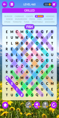wordscapes search level 460