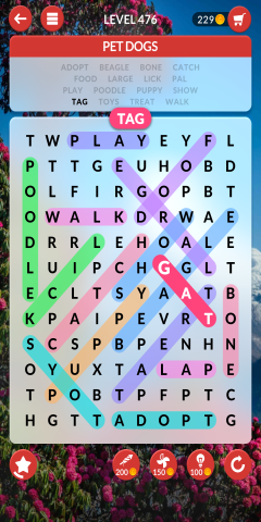 wordscapes search level 476