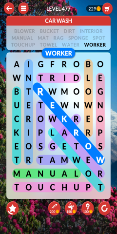 wordscapes search level 477