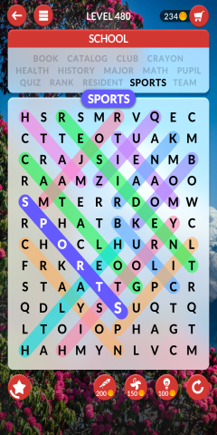 wordscapes search level 480