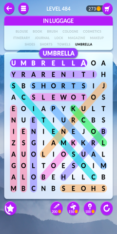 wordscapes search level 484