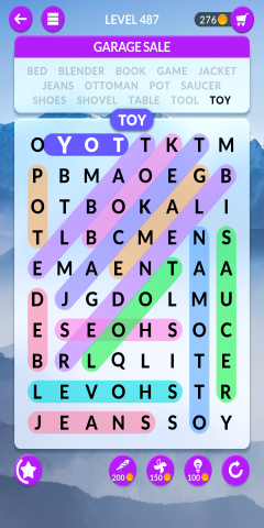 wordscapes search level 487