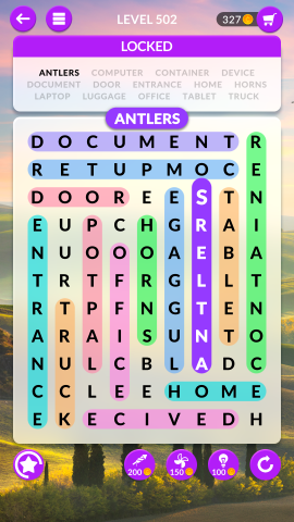 wordscapes search level 502