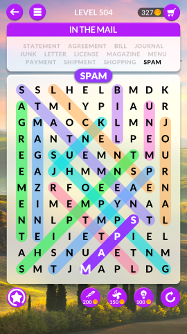 wordscapes search level 504