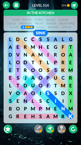 wordscapes search level 514