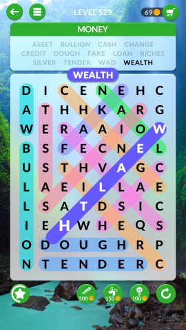 wordscapes search level 529