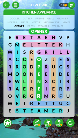 wordscapes search level 538
