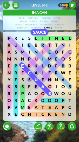 wordscapes search level 548