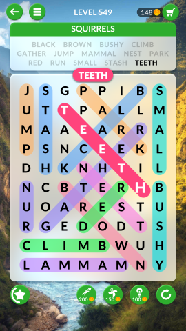 wordscapes search level 549