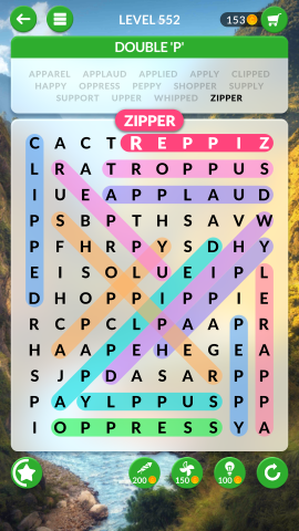 wordscapes search level 552