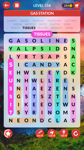 wordscapes search level 554