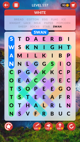 wordscapes search level 557