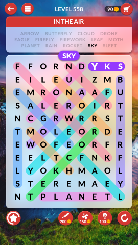 wordscapes search level 558