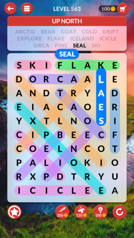 wordscapes search level 563