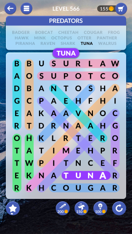 wordscapes search level 566