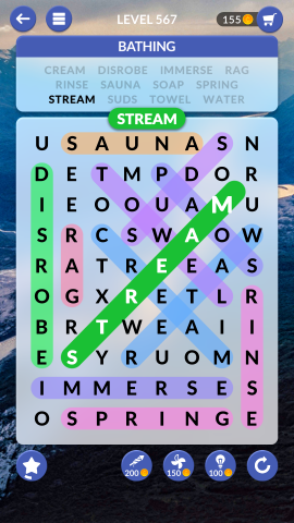 wordscapes search level 567