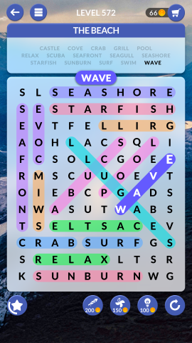 wordscapes search level 572