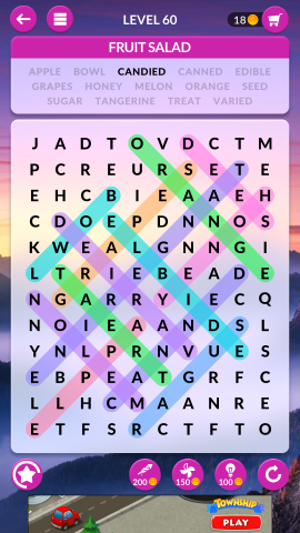wordscapes search level 60
