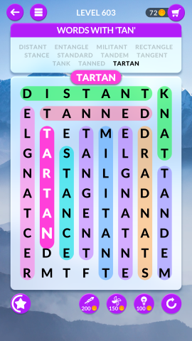 wordscapes search level 603