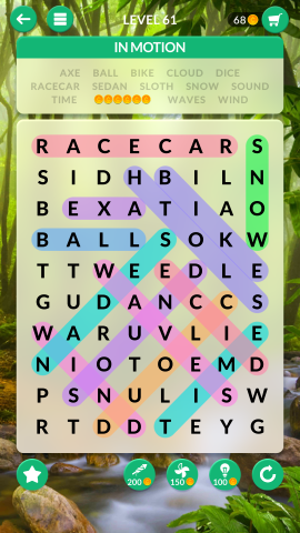 wordscapes search level 61