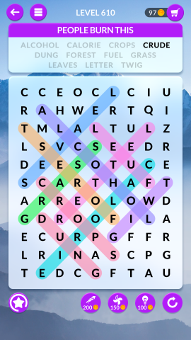 wordscapes search level 610