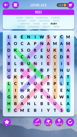 wordscapes search level 612