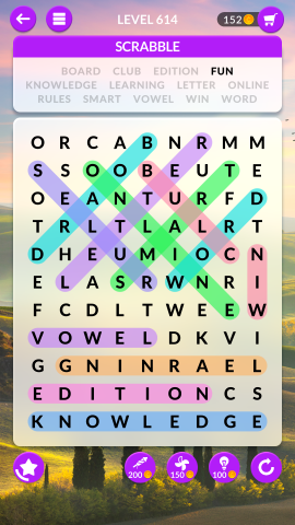 wordscapes search level 614