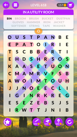 wordscapes search level 618