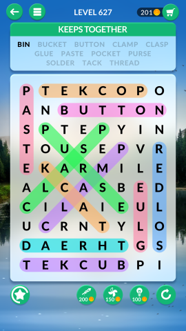 wordscapes search level 627