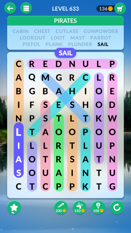 wordscapes search level 633