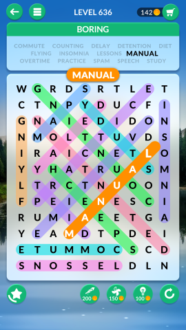 wordscapes search level 636