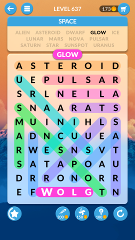 wordscapes search level 637