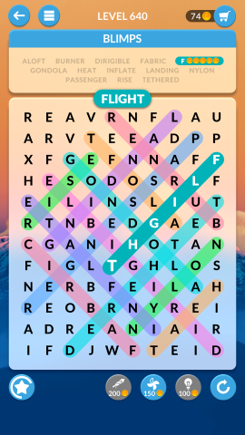 wordscapes search level 640