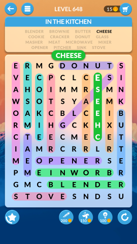wordscapes search level 648