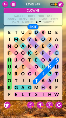 wordscapes search level 649