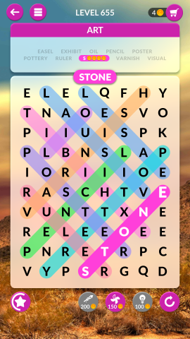 wordscapes search level 655