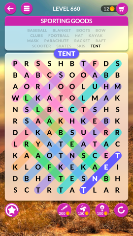 wordscapes search level 660
