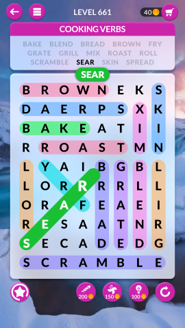 wordscapes search level 661