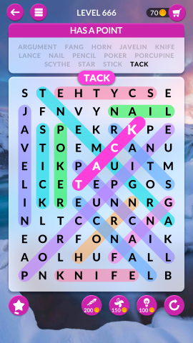 wordscapes search level 666